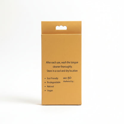 Bamboo tounge cleaner